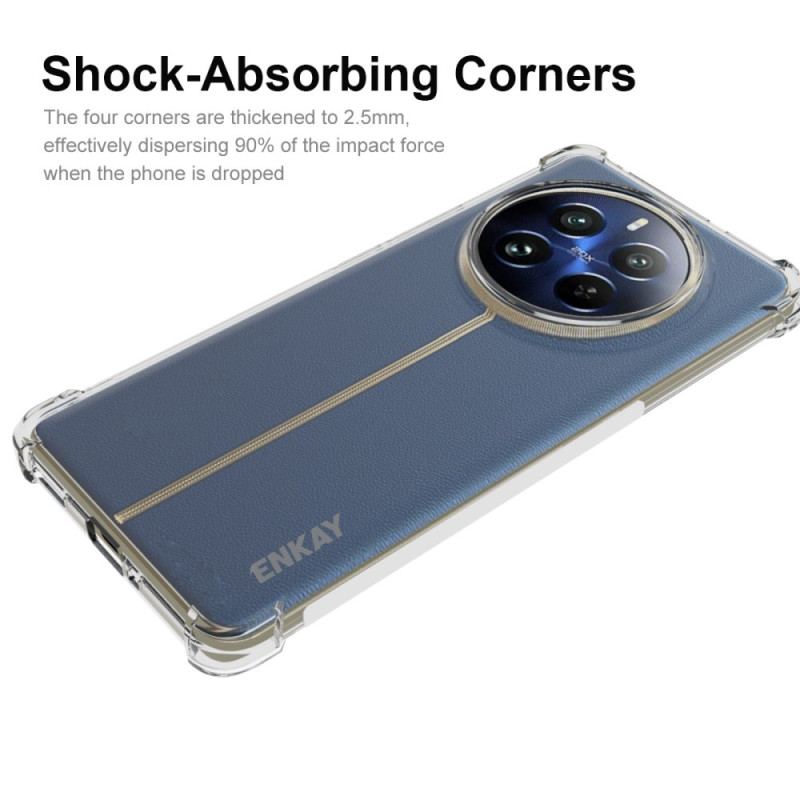 Cover Realme 12 Pro / 12 Pro Plus Transparent Forstærket Enkay