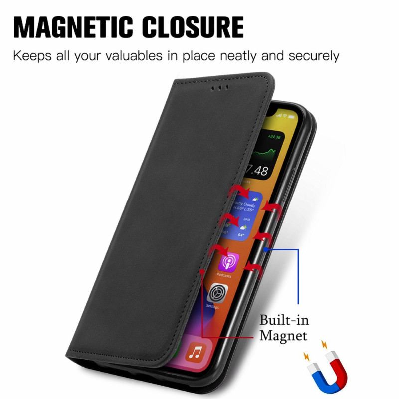 Flip Cover Realme 12 Pro / 12 Pro Plus Ruskindseffekt