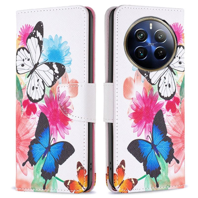 Flip Cover Realme 12 Pro / 12 Pro Plus To Sommerfugle