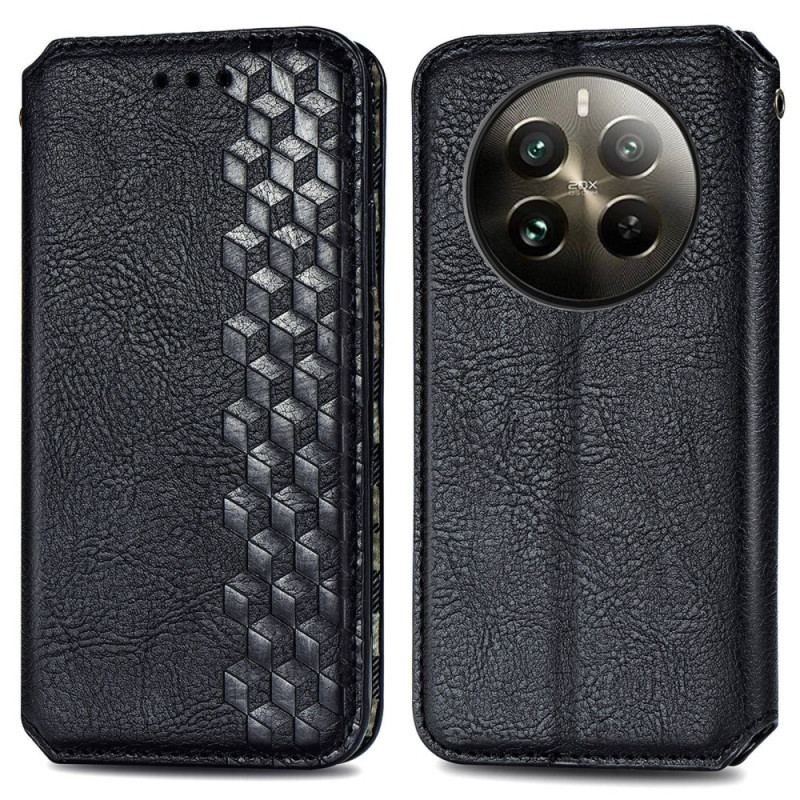 Flip Cover Realme 12 Pro / 12 Pro Plus Vintage Frise