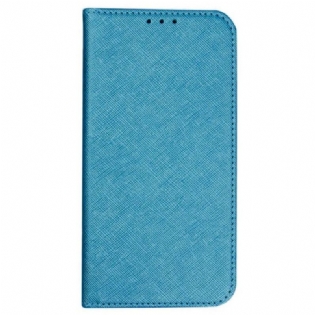 Læder Cover Realme 12 Pro / 12 Pro Plus Telefon Etui Krydstekstur