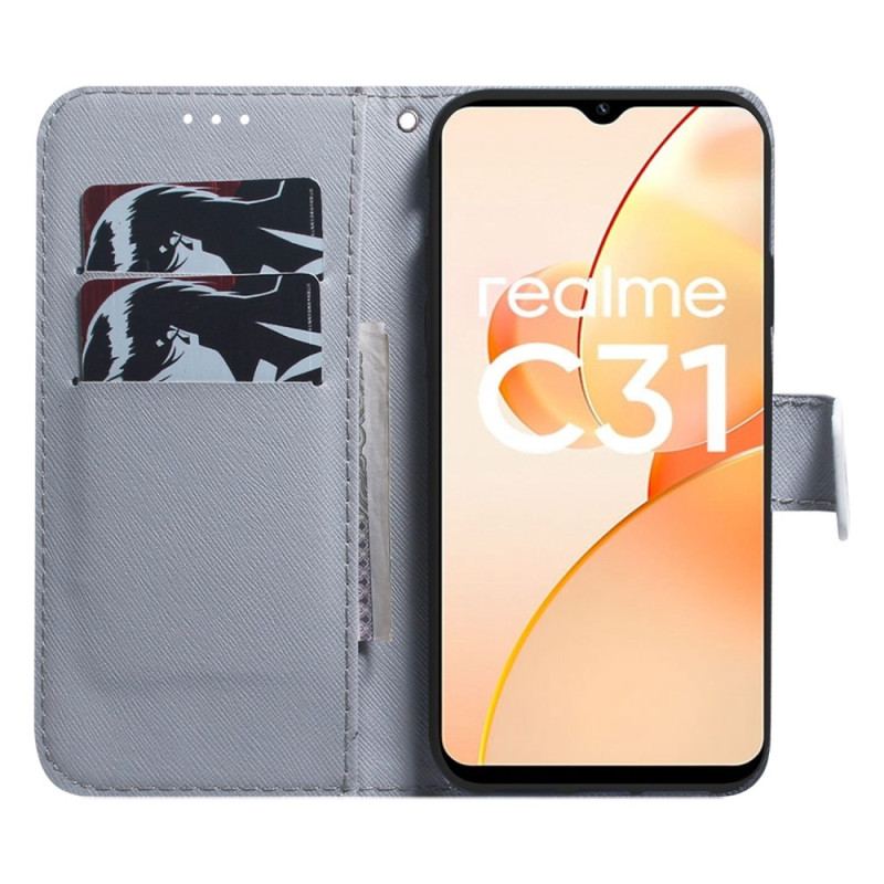 Flip Cover Realme C31 Mops