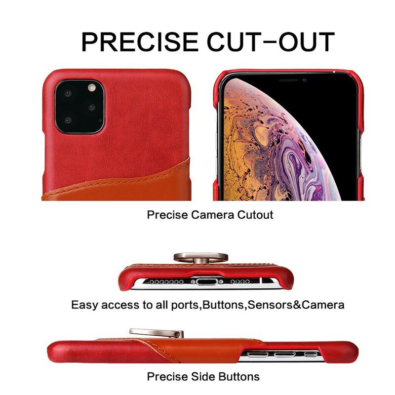 Cover iPhone 11 Pro Max Fierre Shann Kortholder Og Ringholder