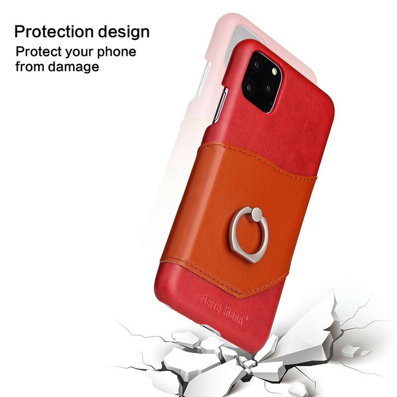 Cover iPhone 11 Pro Max Fierre Shann Kortholder Og Ringholder