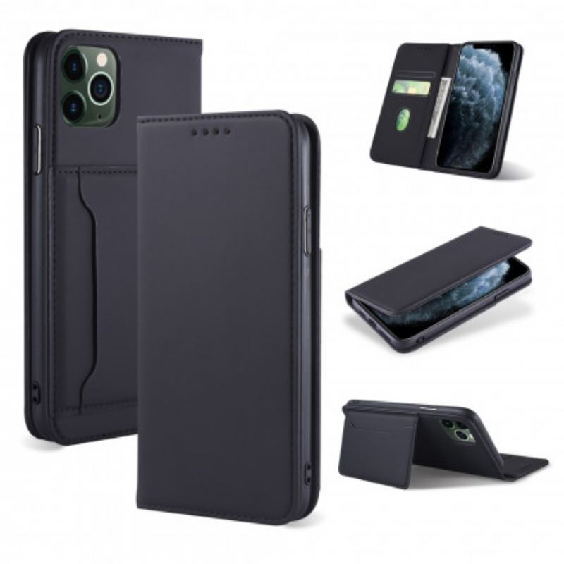 Cover iPhone 11 Pro Max Flip Cover Kortholder Stativ