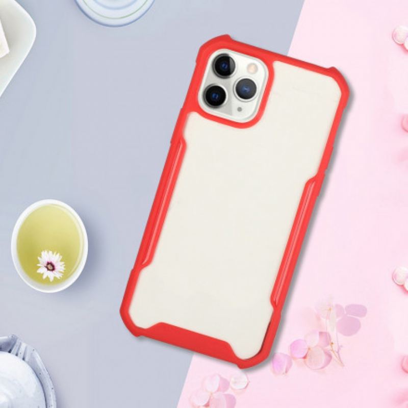 Cover iPhone 11 Pro Max Hybrid Farvede Kanter