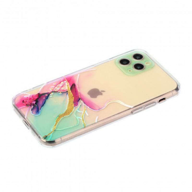 Cover iPhone 11 Pro Max Kunstnerisk Fleksibel Silikone