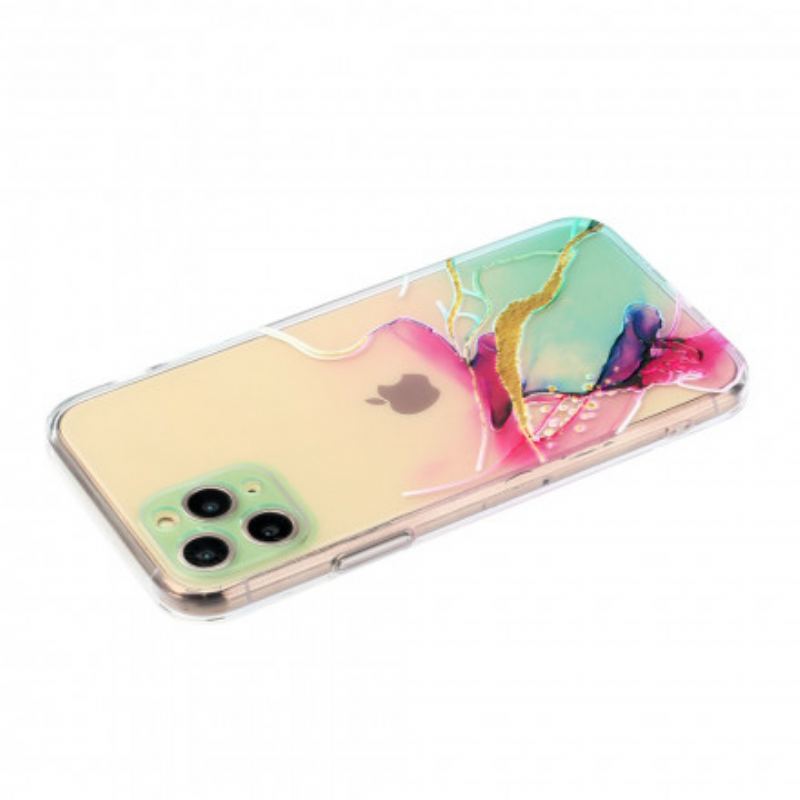 Cover iPhone 11 Pro Max Kunstnerisk Fleksibel Silikone