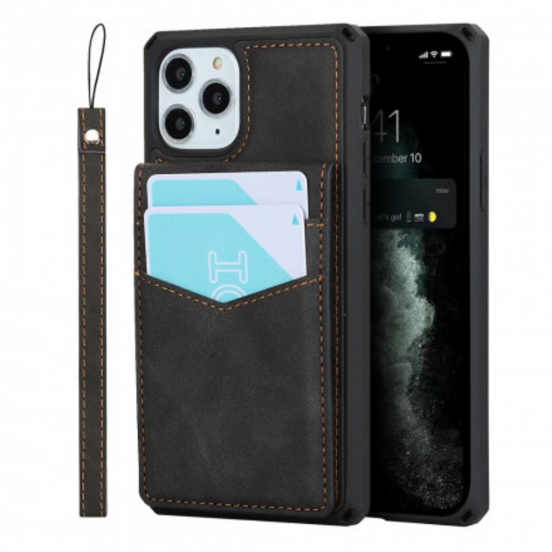 Cover iPhone 11 Pro Max Lodrette Og Vandrette Støttekortholdere