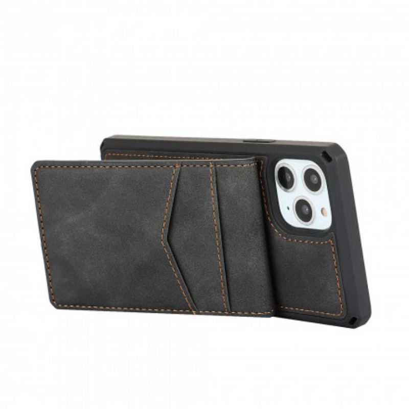 Cover iPhone 11 Pro Max Lodrette Og Vandrette Støttekortholdere