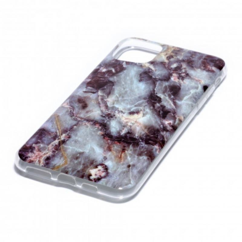 Cover iPhone 11 Pro Max Silikone Marmor