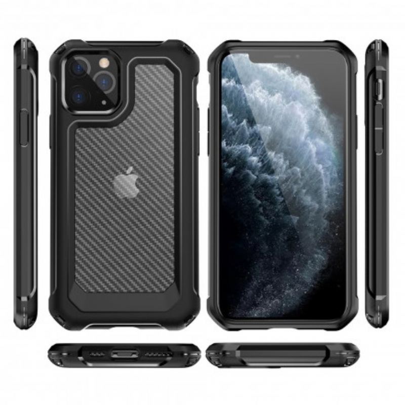 Cover iPhone 11 Pro Max Sømløs Kulfibertekstur