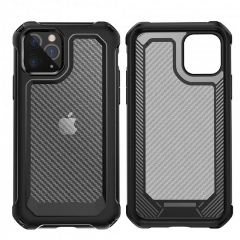 Cover iPhone 11 Pro Max Sømløs Kulfibertekstur