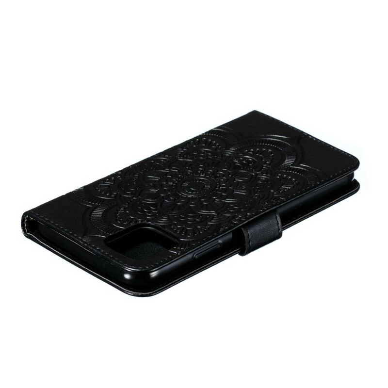 Flip Cover iPhone 11 Pro Max Med Snor Mandala Med Fuld Rem