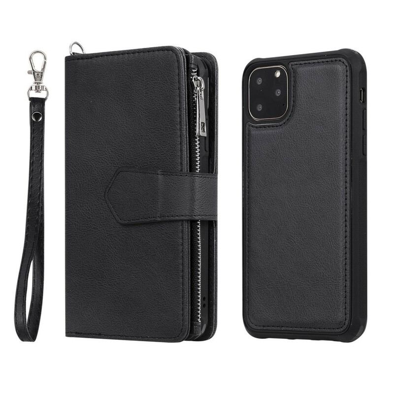 Flip Cover iPhone 11 Pro Max Punge Etui Aftagelig Tegnebog