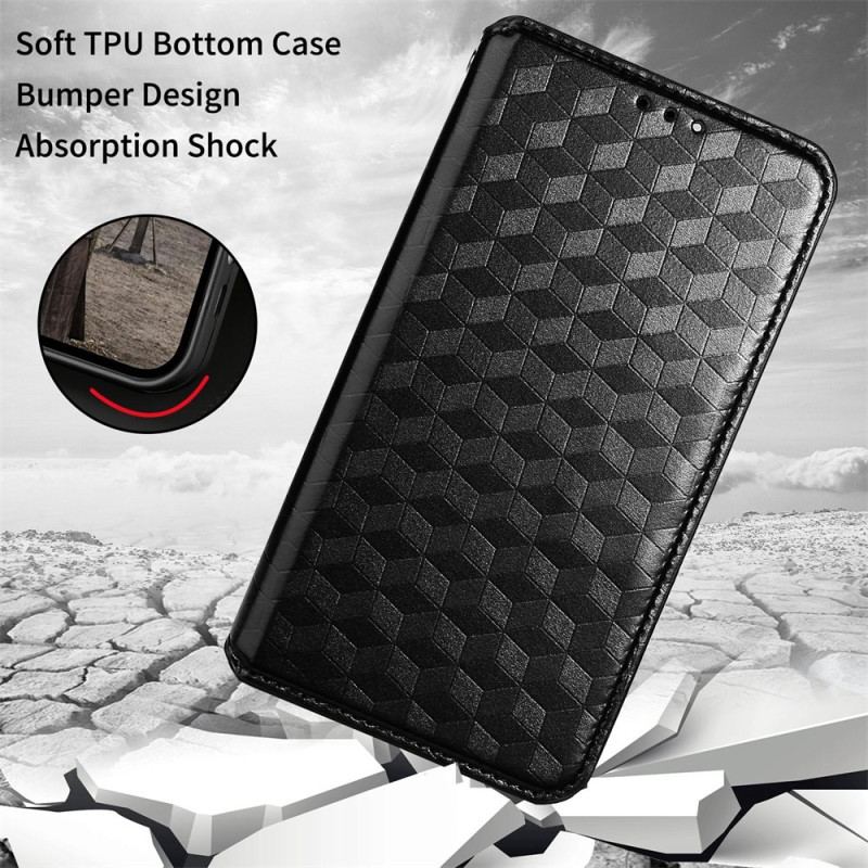 Cover Xiaomi Redmi Note 12 5G Flip Cover 3d Mønster