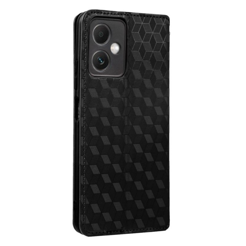 Cover Xiaomi Redmi Note 12 5G Flip Cover 3d Mønster