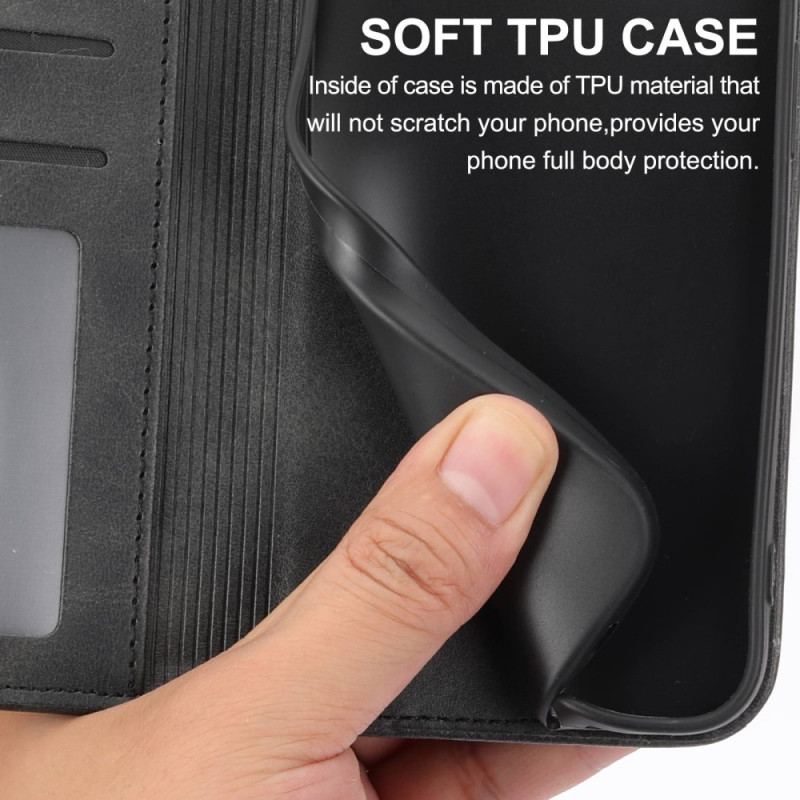 Cover Xiaomi Redmi Note 12 5G Flip Cover Stil Læder 3d Mønster