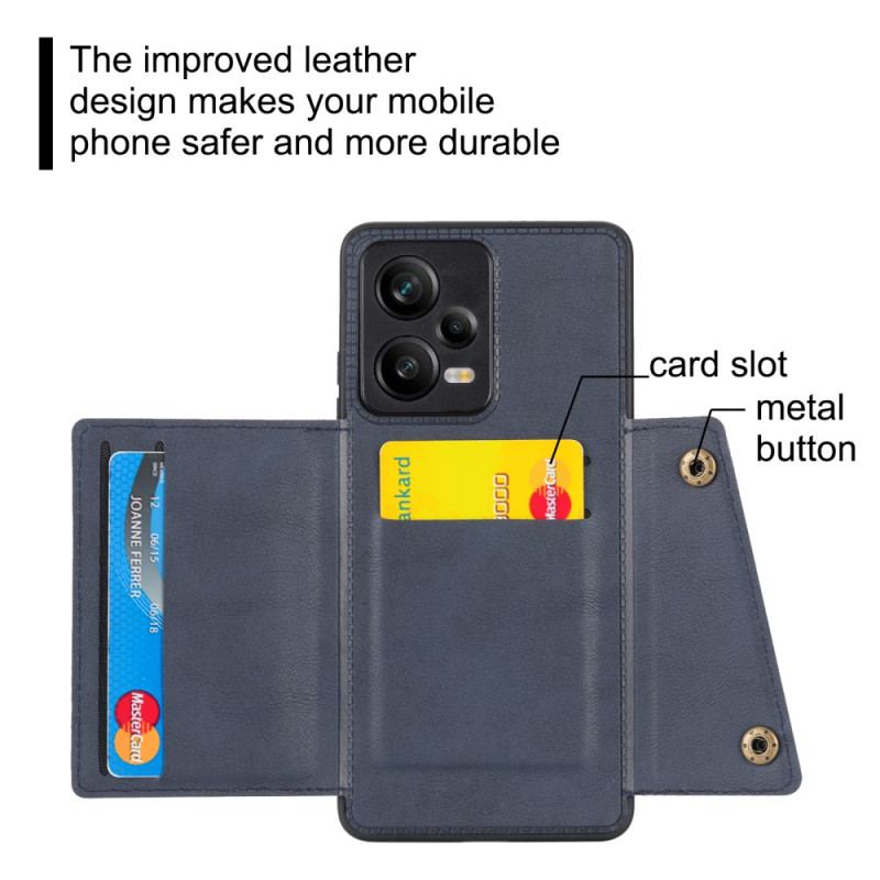 Cover Xiaomi Redmi Note 12 5G Kortholder Stativ