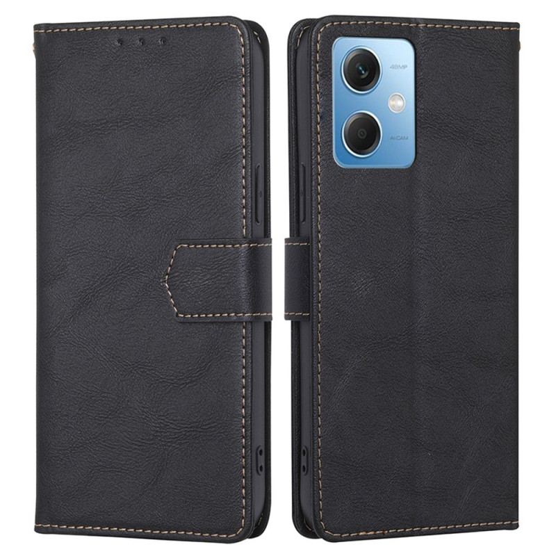 Flip Cover Xiaomi Redmi Note 12 5G Klassisk Rfid