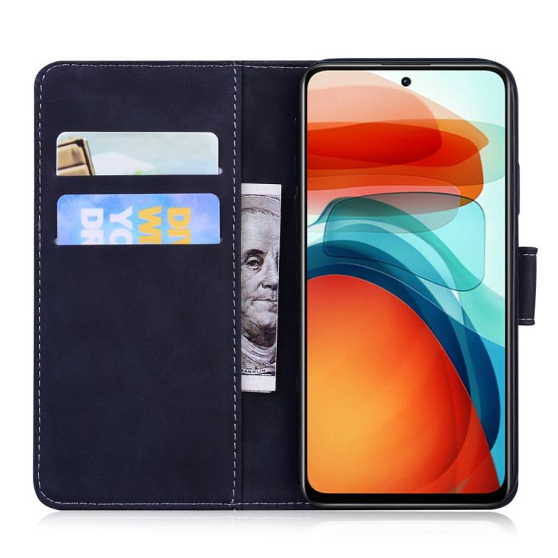 Flip Cover Xiaomi Redmi Note 12 5G Sommerfugle Design