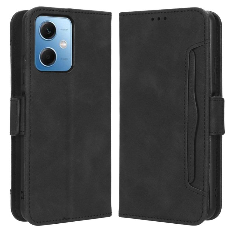 Læder Cover Xiaomi Redmi Note 12 5G Multi-kort