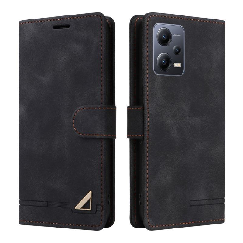 Læder Cover Xiaomi Redmi Note 12 5G Læder Styling