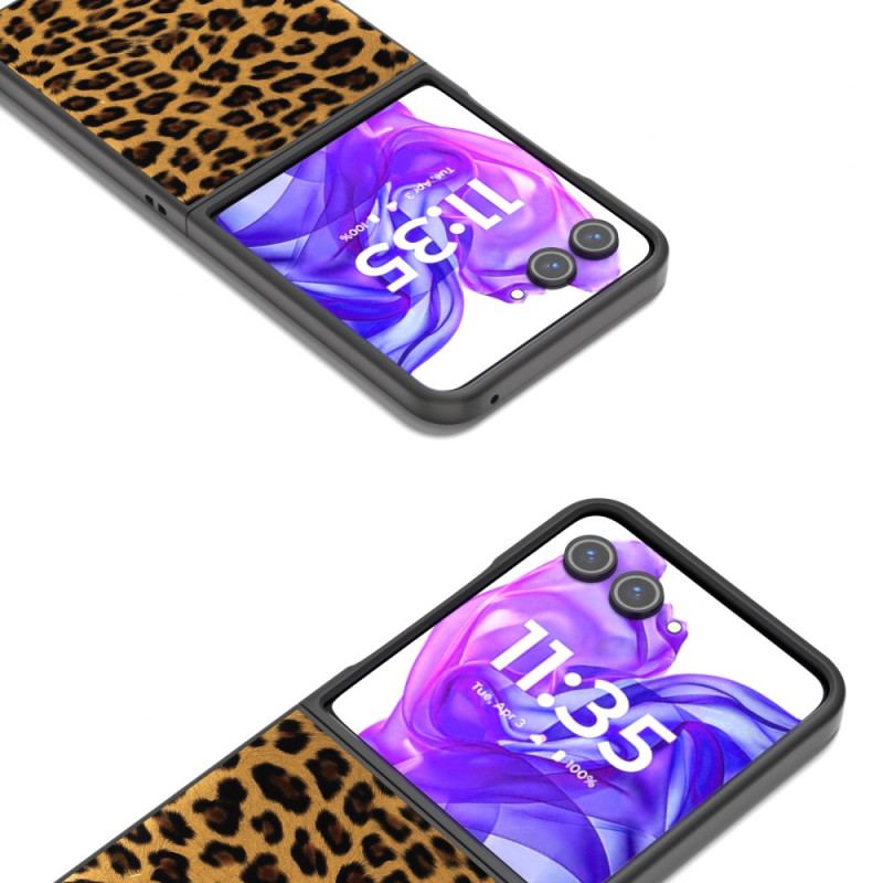 Cover Motorola Razr 50 Ultra Leopardmønster