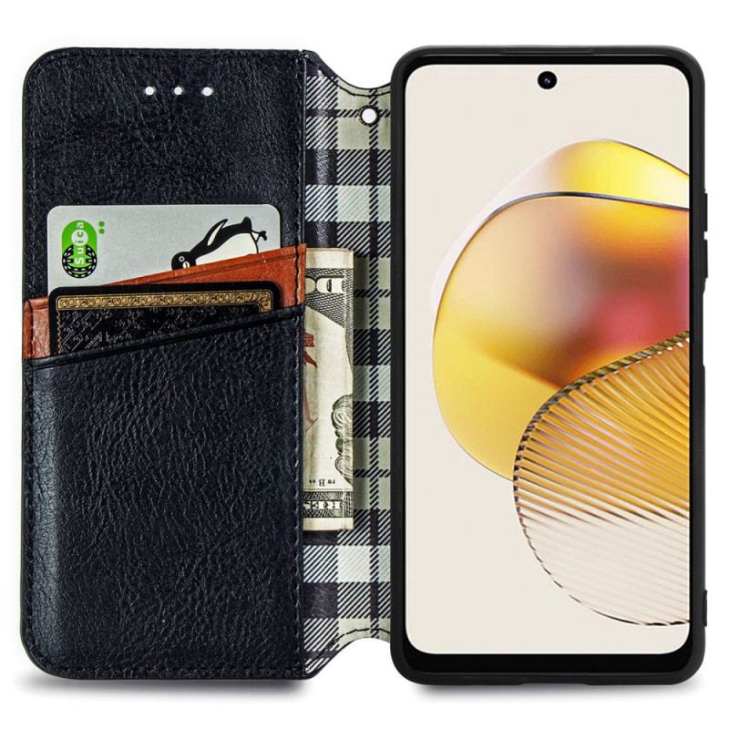 Cover Moto G73 5G Flip Cover 3d Mønster