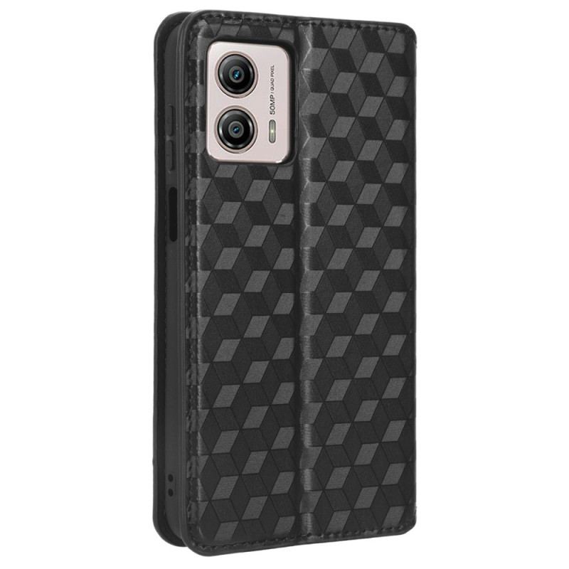 Cover Moto G73 5G Flip Cover 3d Mønster