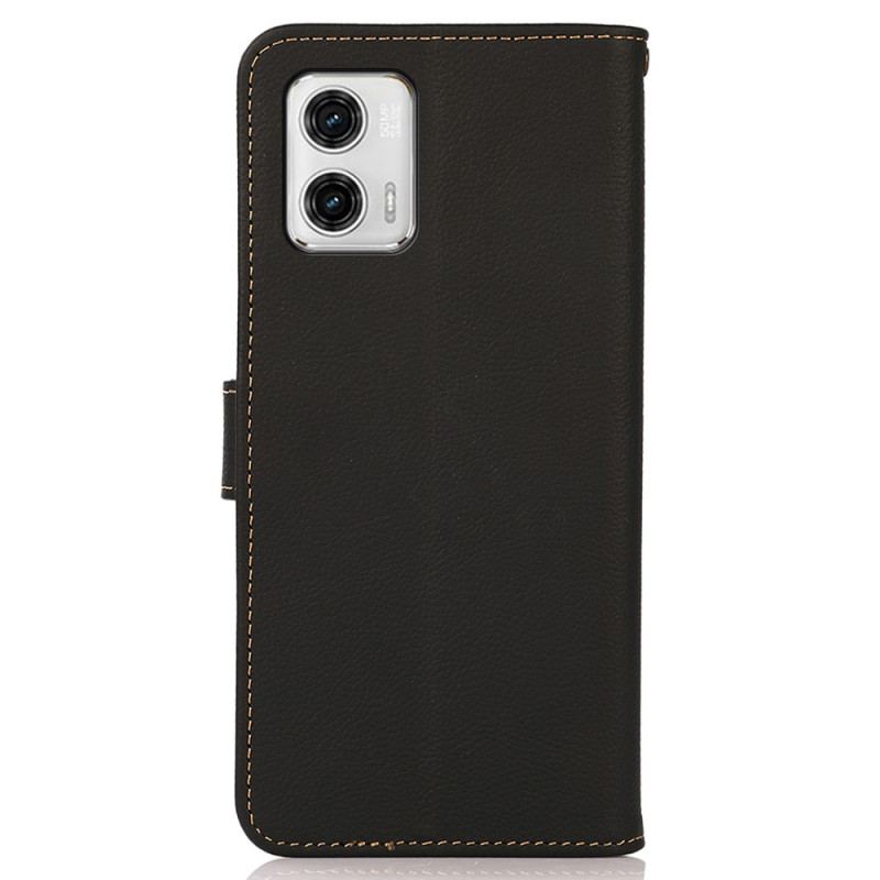 Flip Cover Moto G73 5G Khazneh Rfid-rem