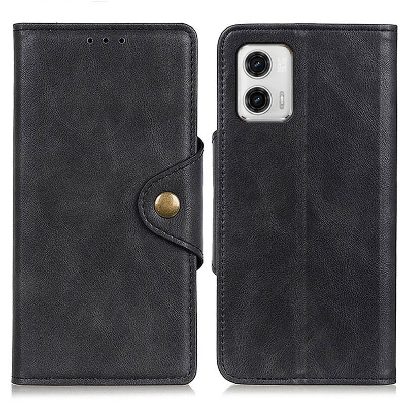 Flip Cover Moto G73 5G Magnetisk Knap