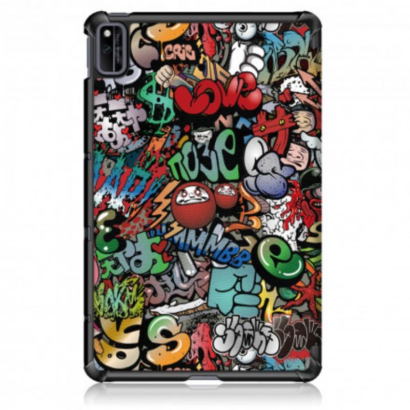 Cover Huawei MatePad New Forbedret Graffiti Sjov