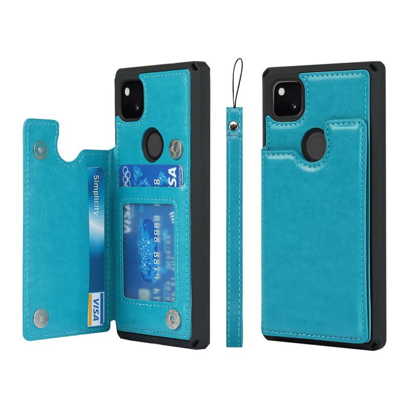 Cover Google Pixel 4A Kortholderstativ Og Snor