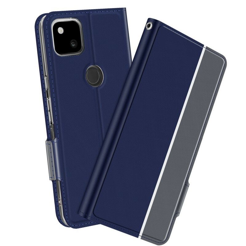 Flip Cover Google Pixel 4A Bicolor Baiyu-serien