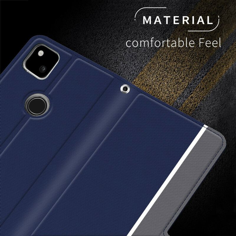 Flip Cover Google Pixel 4A Bicolor Baiyu-serien