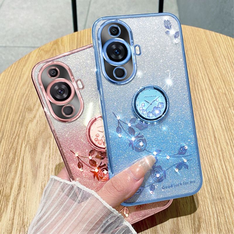 Cover Huawei Nova 11 Pro Glitrende Med Kadem Support