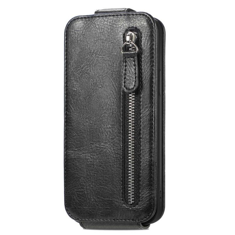 Læder Cover Samsung Galaxy M13 Flip Cover Lodret Flap Møntpung