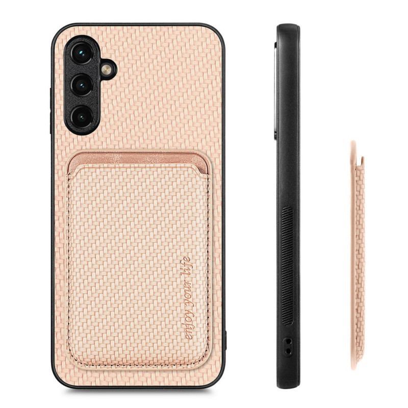 Cover Samsung Galaxy A54 5G Carbon Fiber Kortholder