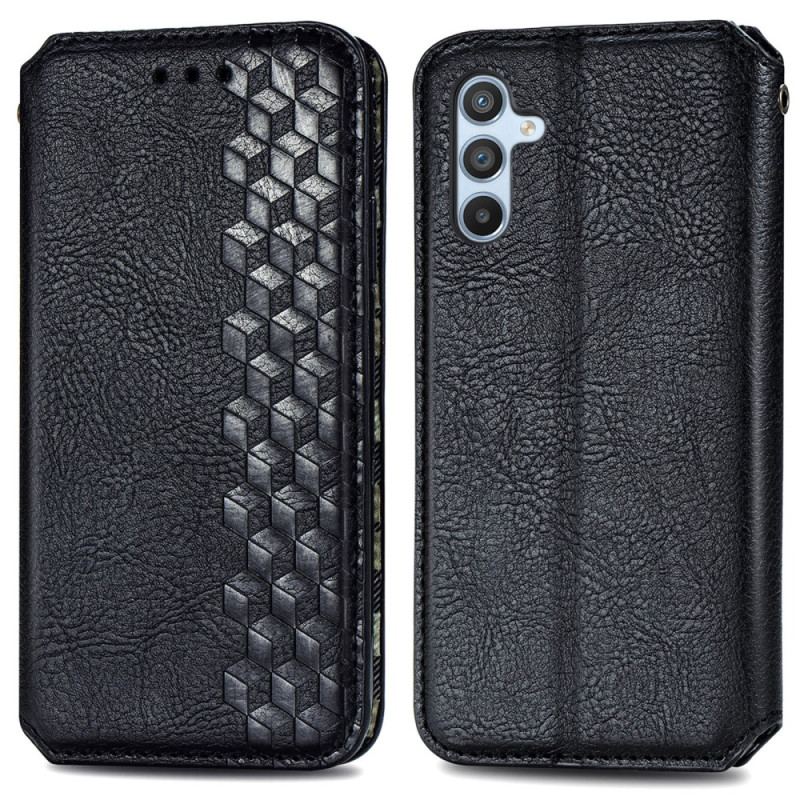 Cover Samsung Galaxy A54 5G Flip Cover Vintage 3d Mønster