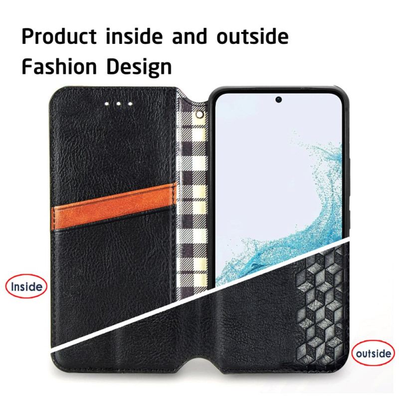 Cover Samsung Galaxy A54 5G Flip Cover Vintage 3d Mønster