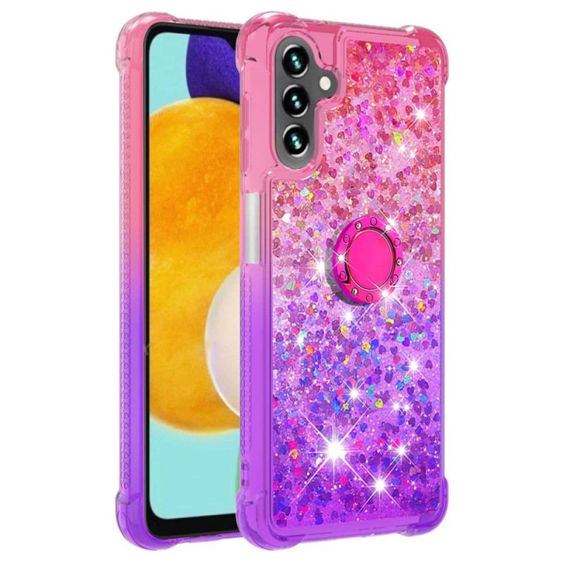 Cover Samsung Galaxy A54 5G Glitter Ring-bracket