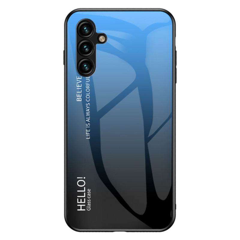 Cover Samsung Galaxy A54 5G Hærdet Glas Hej