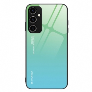 Cover Samsung Galaxy A54 5G Hærdet Glas Vær Dig Selv