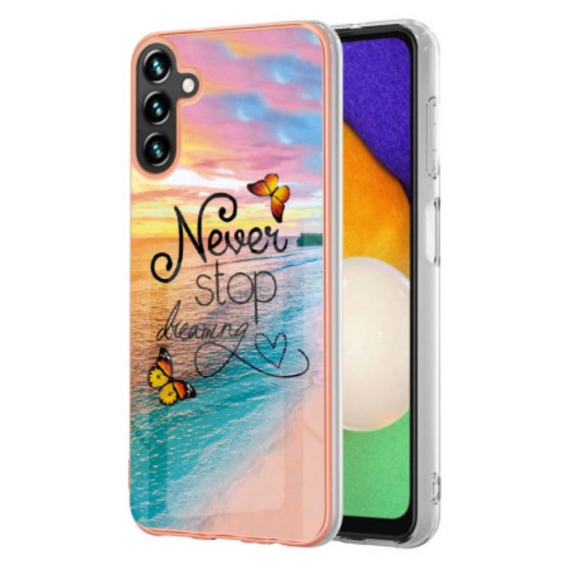 Cover Samsung Galaxy A54 5G Never Sto Dreaming Butterflies