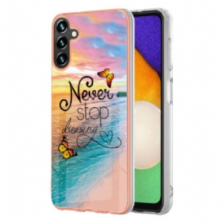 Cover Samsung Galaxy A54 5G Never Sto Dreaming Butterflies