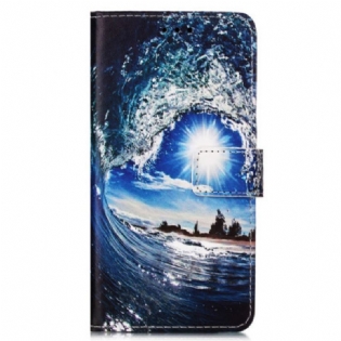 Flip Cover Samsung Galaxy A54 5G Med Snor Elsker Thong Wave