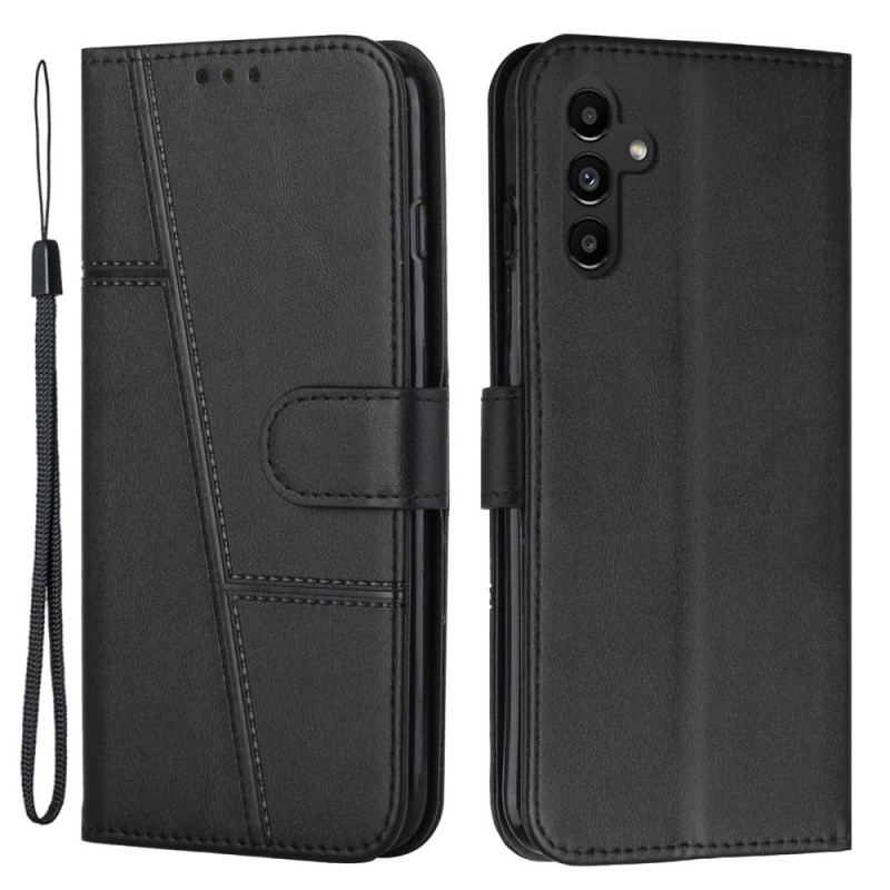 Flip Cover Samsung Galaxy A54 5G Med Snor Forretning I Lanyard