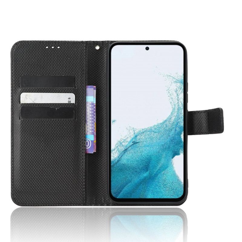 Flip Cover Samsung Galaxy A54 5G Med Snor Strappy Stil