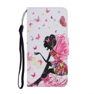 Flip Cover Samsung Galaxy A54 5G Med Snor Thong Fairy